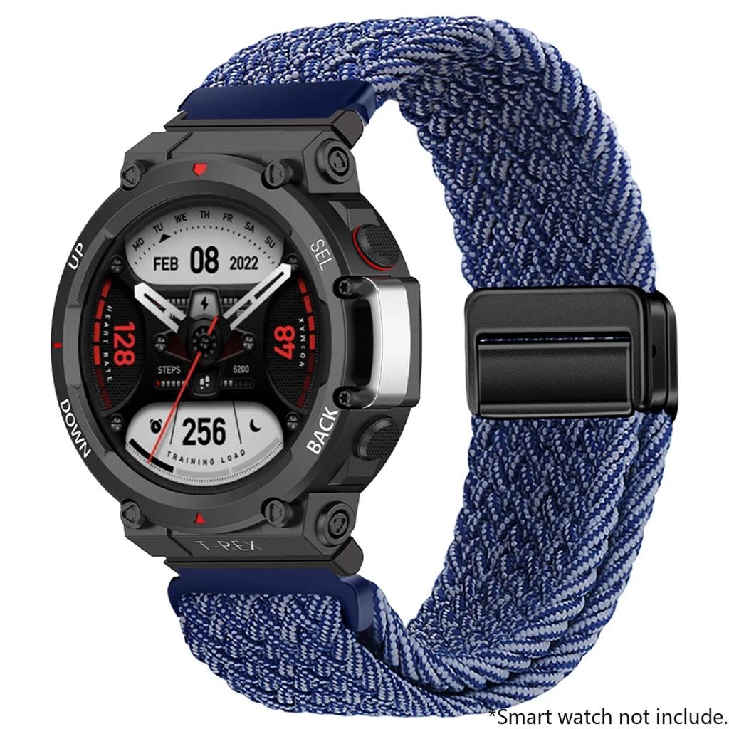 New Braided Loop Strap For Huami Amazfit T-Rex 2 3 Band Smart Watch Nylon Elastic Belts For Huami Amazfit T-Rex T RexPro Correa