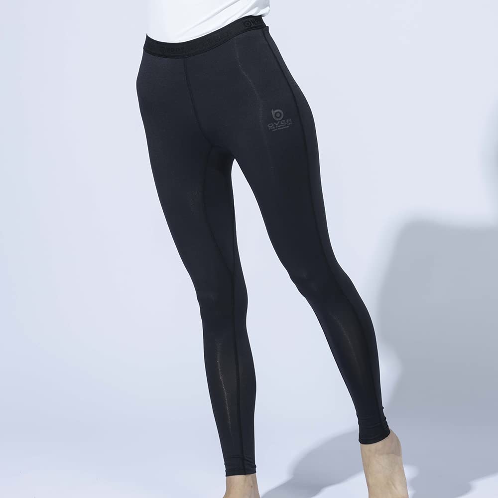 Otafuku Glove Body Tightness Compression Size L Pants, Women's, Black,