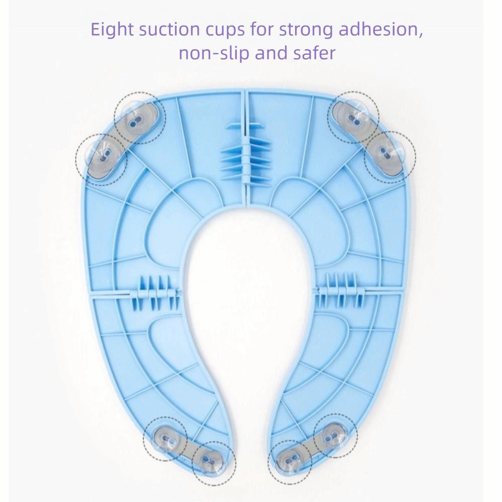 Foldable Potty Seat Cover Washable Baby Potty Mat Portable Toilet Training Seat Shopping Malls
