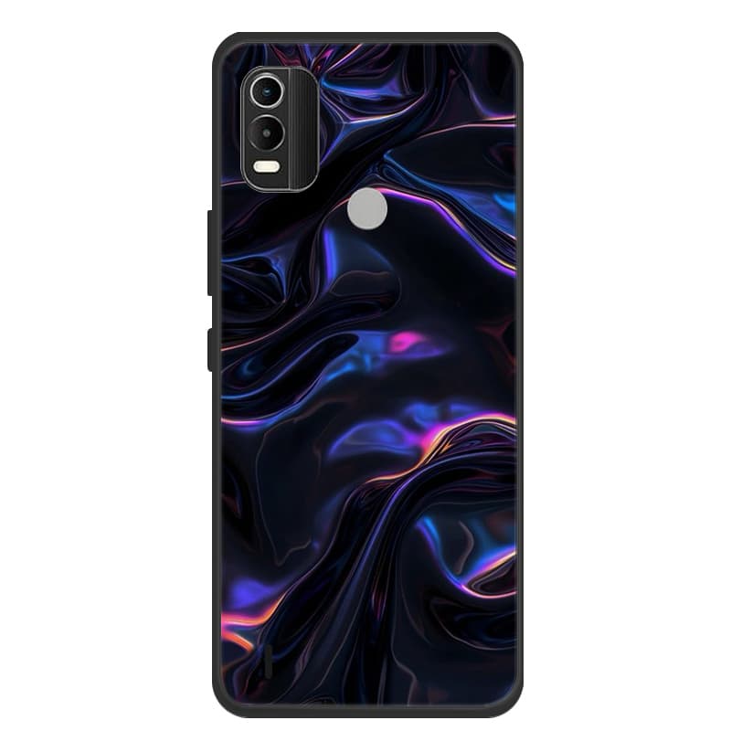 For Nokia C21 Plus Case Phone Cover Coque Black Silicone Soft Back Cover Case For Nokia G21 / G11 / C21 Plus Case C21Plus Funda