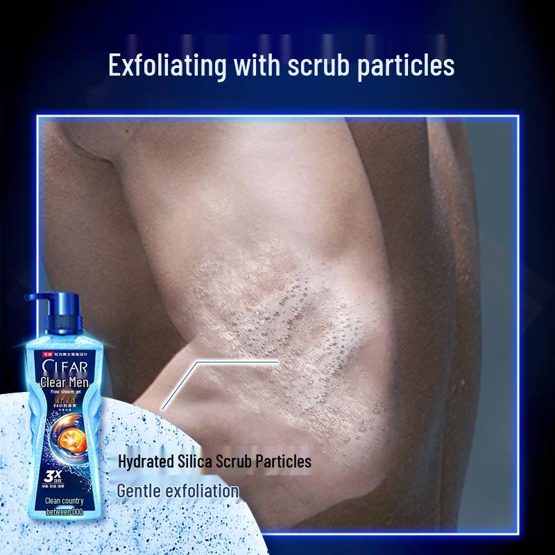 Clear Men's Shower Gel Duo Set