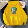 Baizhu Genshin Impact Hoodies Cartoon Cute Print Sweatshirts Women Spring Fashion Tops Kawaii Clothing Aesthetic
