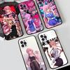 Future Diary Gasai Yuno Black Silicone Phone Case For Iphone 17 Air 16 15 14 13 12 11 Pro Max Plus Back TPU