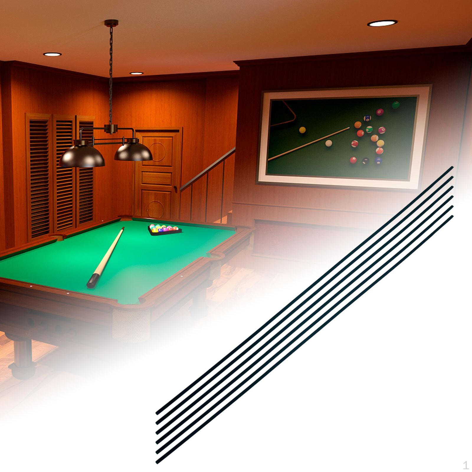 

6 шт. бильярдных шаров 49 с длинноворсными жесткими направляющими для бросков в снукер. 5mmx5.5mm