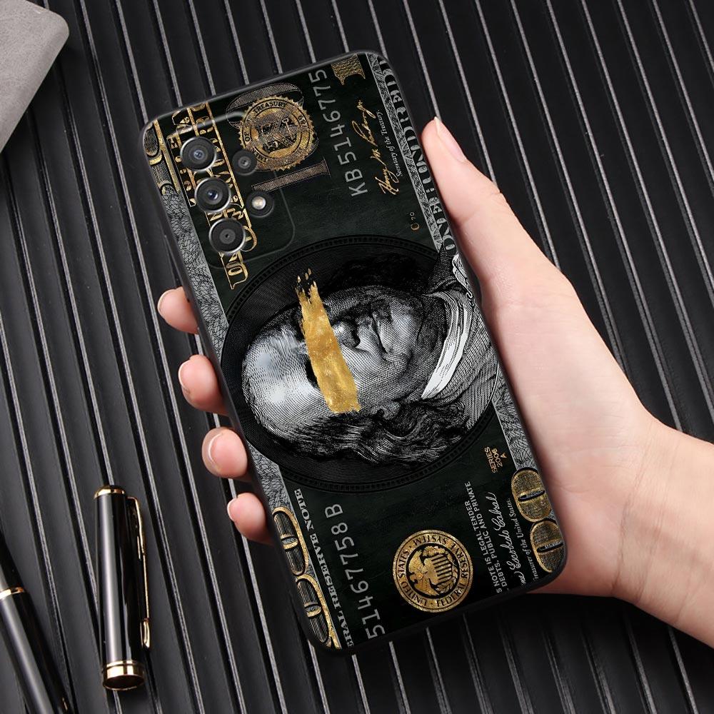 Cash Dollars Picture Printing Phone Case For Samsung Galaxy A57 A56 A37 A55 A36 5G A26 A54 A52 A35 A34 A25 A17 A16 A15 A07 Cover