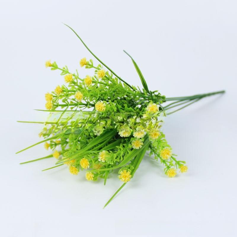 Grass Artificial Spring Gypsophila Paniculata For Patio Garden Decorations Wall