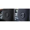Car Seat Headrest Adjust Switch Button Cover Trim For Volkswage VW Teramont Atlas 2017- Carbon Fiber Interior Accessories