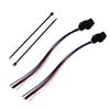 Large Vehicle Taillight Coupler 6P with Wiring and Power Supply Connector for Mitsubishi Fuso Trucks [2-Pack] [Item]