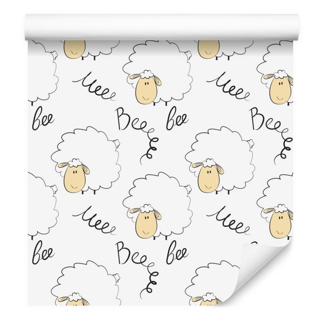Cute Sheep Wallpaper for Living Room and Bedroom 50x1000