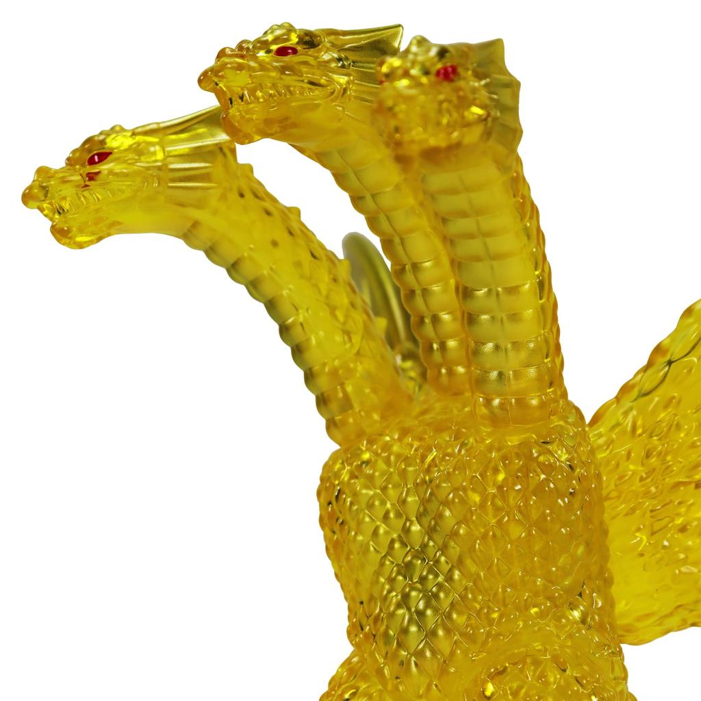 Character Content Production CCP Medium Size Series Godzilla EX Godzilla King Ghidorah King Ghidorah Clear Yellow Approximately 130mm PVC Figure (CCP)