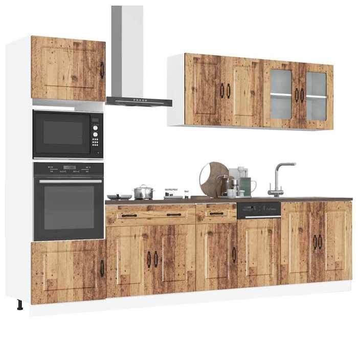 VidaXL 7-piece Kitchen Cabinet Set Kalmar Engineered Wood 3314739