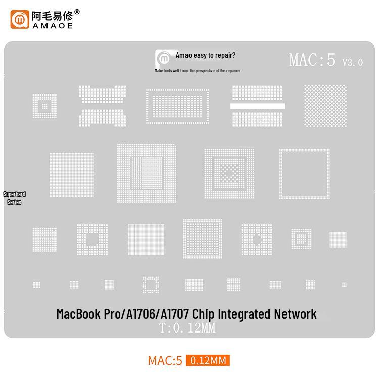 Apple MacBook Serie/MAC Laptop Upgrade-Kit mit Lötpasten-Schablone