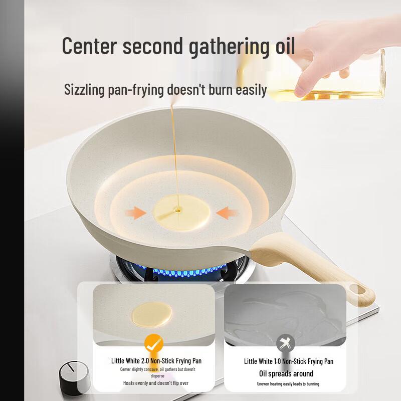 COOKER KING 28cm Maifan Stone Non-Stick Frying Pan