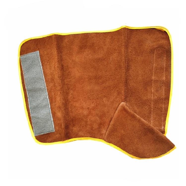 Professional Welding Foot Covers Heat Resistant Leather Welding Spats Welding Shoe Protectors For Industrial Work Use