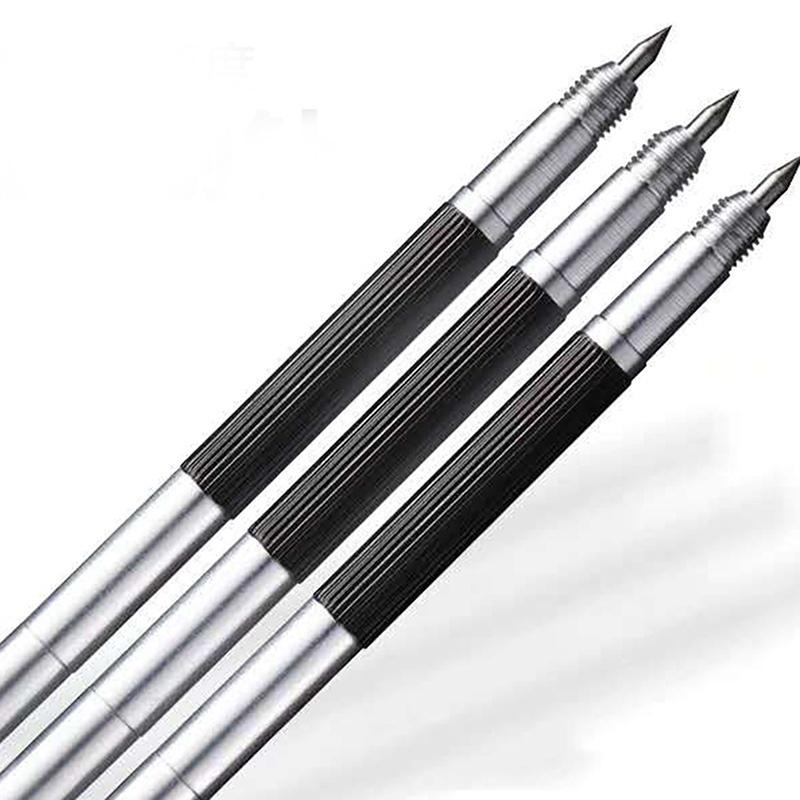 1Pc Alloy Tungsten Steel Tip Double End Sharp Scriber Pen Ceramics Glass Shell