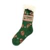 Bartleby Womens/Ladies Funky Horse Head Sherpa Lined Socks