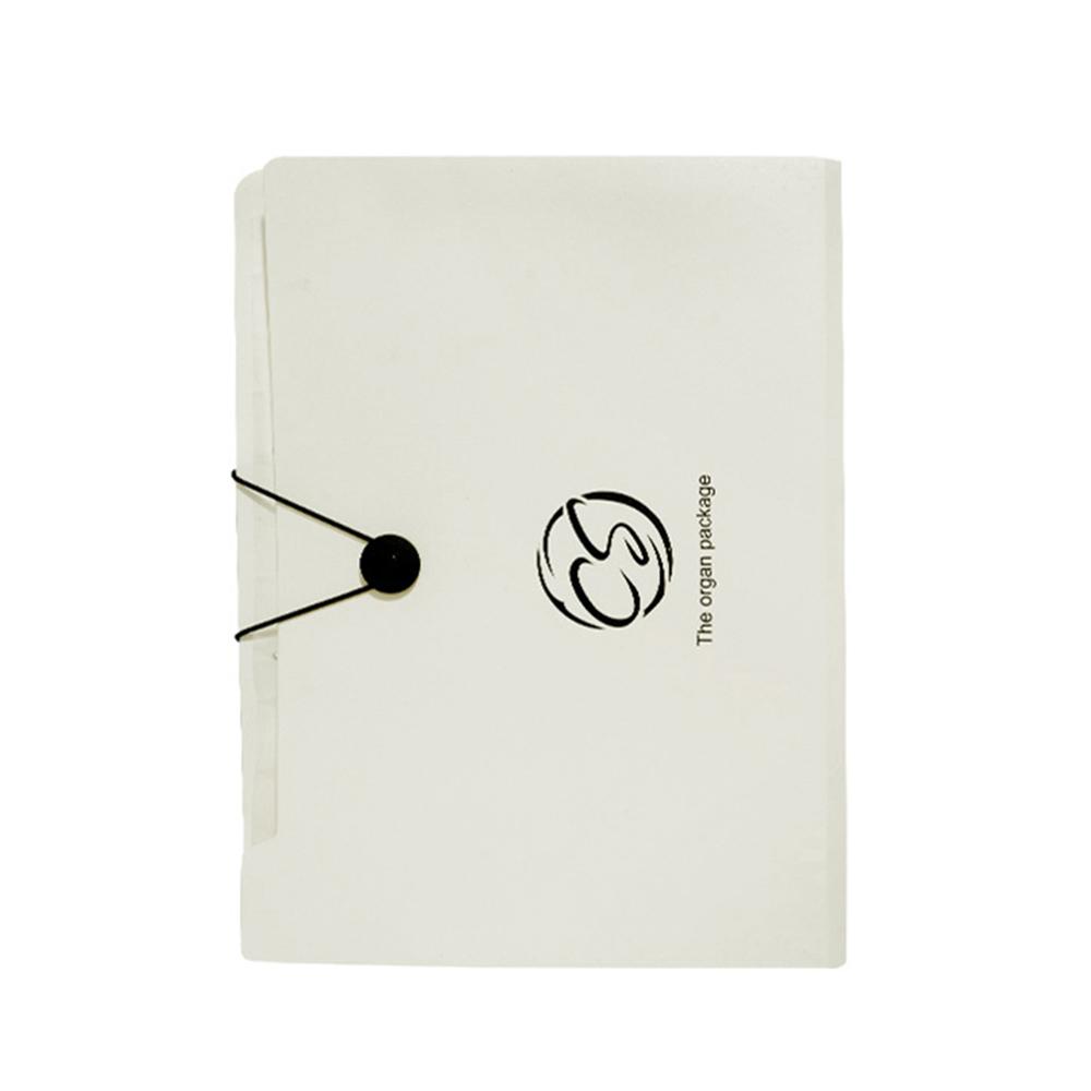 1PC Organ Bag 12-Compartment Folder Student Papers Folder Storage Bag A4 Multi-Layer Office File Bag