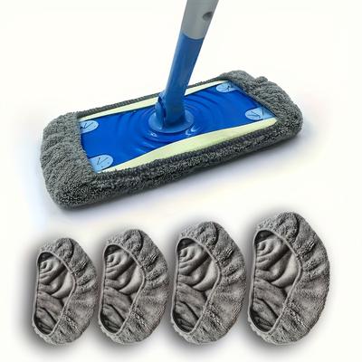 Pokrowiec na mopa Płaski mop Chłonny i wymienny pokrowiec na mopa do użytku domowego na sucho i mokro Obrotowy mop podłogowy Pokrowiec na mopa