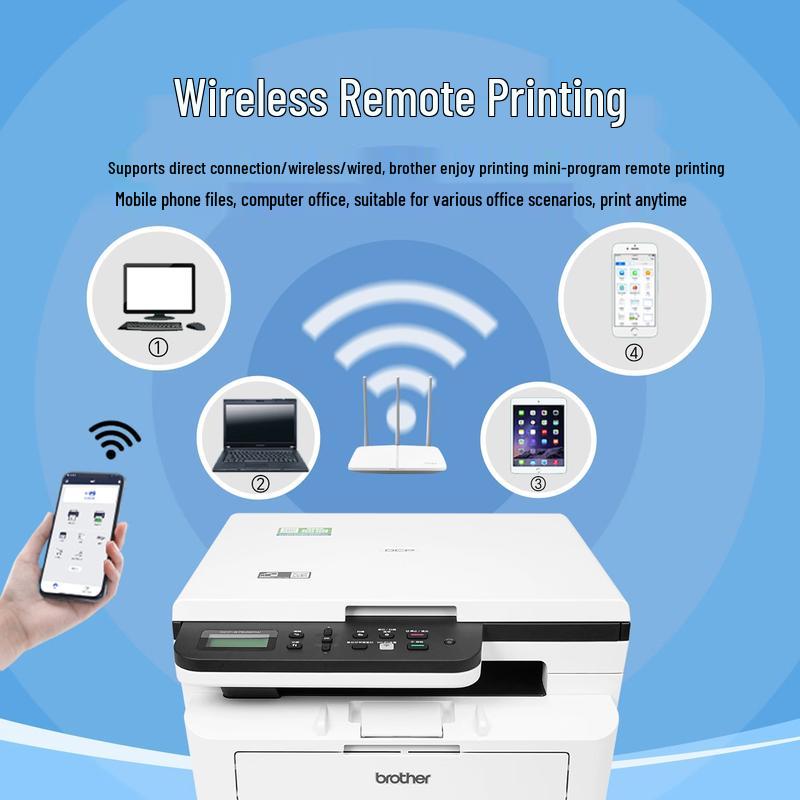 Brother DCP-B7548W Monochrome Laser All-in-One Printer