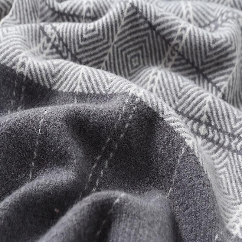 Hengyuanxiang Wool Blend Scarf