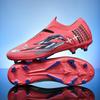Tacchetti da Calcio AG/FG Scarpe da Allenamento per Bambini e Ragazzi Tomaia in Tessuto PU Suola in TPU Antiscivolo Resistente all'Usura Terreno Compatto