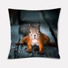 Wild Animal Series Deer Penguin Fox Pattern Printed Square Pillowslip Polyester Cushion Cover Pillowcase Living Room Home Decor