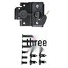 Jeep Wrangler JK Hood Lock Set (07-16) with 2 Keys