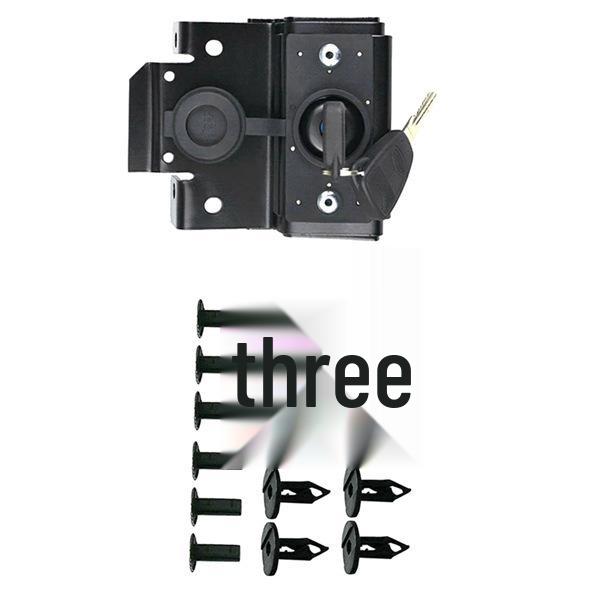 Jeep Wrangler JK Hood Lock Set (07-16) with 2 Keys