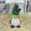 Whimsical Veggie & Fruit Expression Keychain Plush Doll