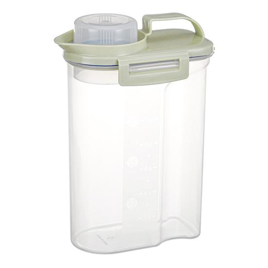 

1,5/2,5 кг мультизерновая герметичная банка, прозрачная со шкалой, полезные крупы, зерна, чай, рис, герметичный контейнер для хранения для дома L