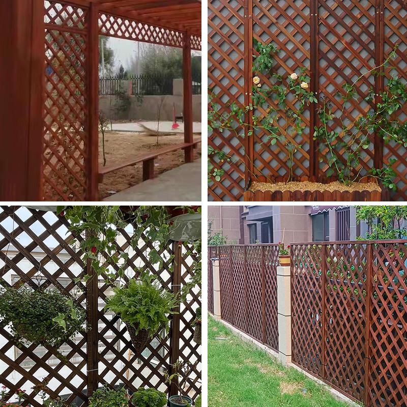 Shixun Anti-Corrosion Wood Garden Trellis Fence