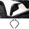 Auto Accessoires Geschikt voor Hyundai Tucson 2025 2024 2023 2022 Mistlicht Sierstrip Afdekking Voorste Mistlicht Wenkbrauw Spoiler (Koolstofvezelstijl) 2 STUKS ABS
