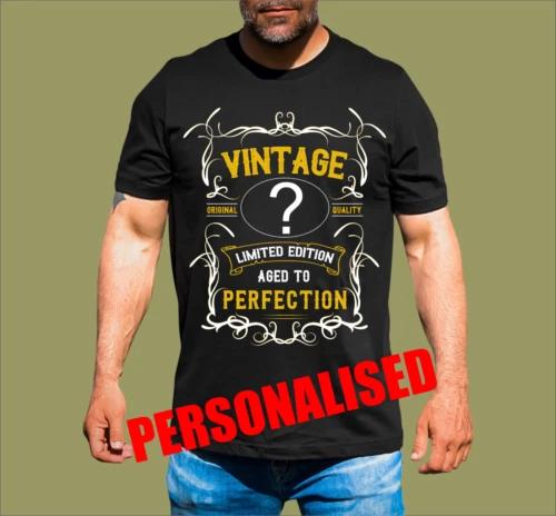 AGED TO PERFECTION T-SHIRT S