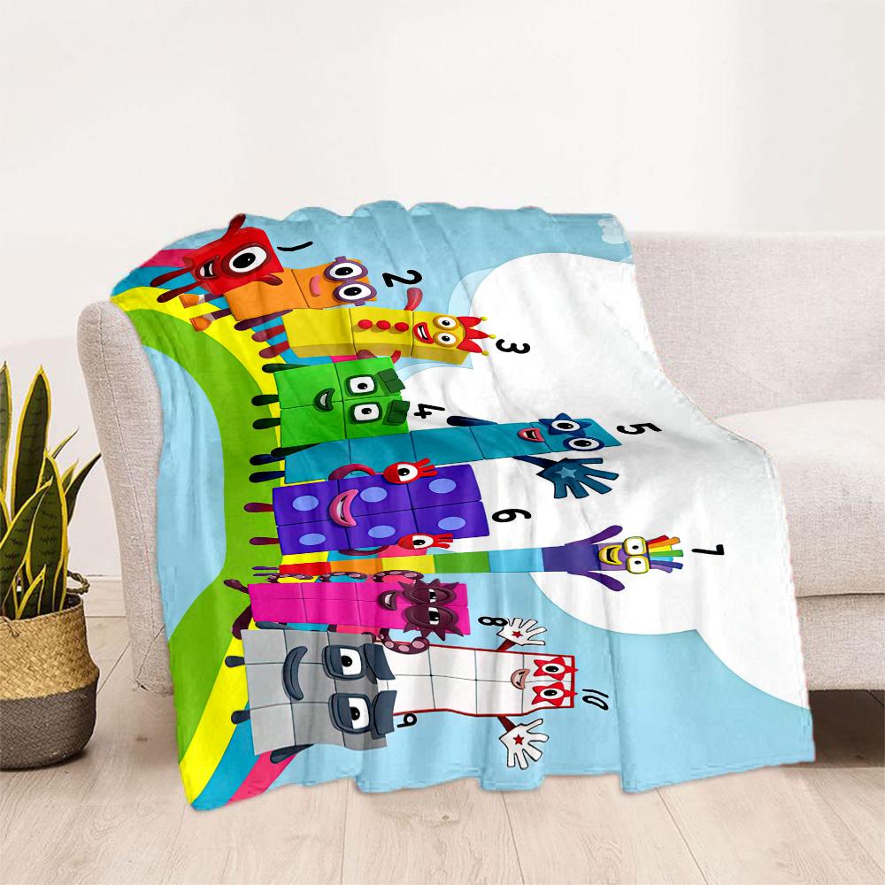 Numberblocks Blanket Warmthful Decor Great For Couch Livingroom Office Chair Allseason Use Stylish Decor Ideal Gift For Friends Family Couples Picnic