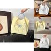 Trendy Korean Style Embroidered Tote Bag For Women And Students Casual Shopping Bag