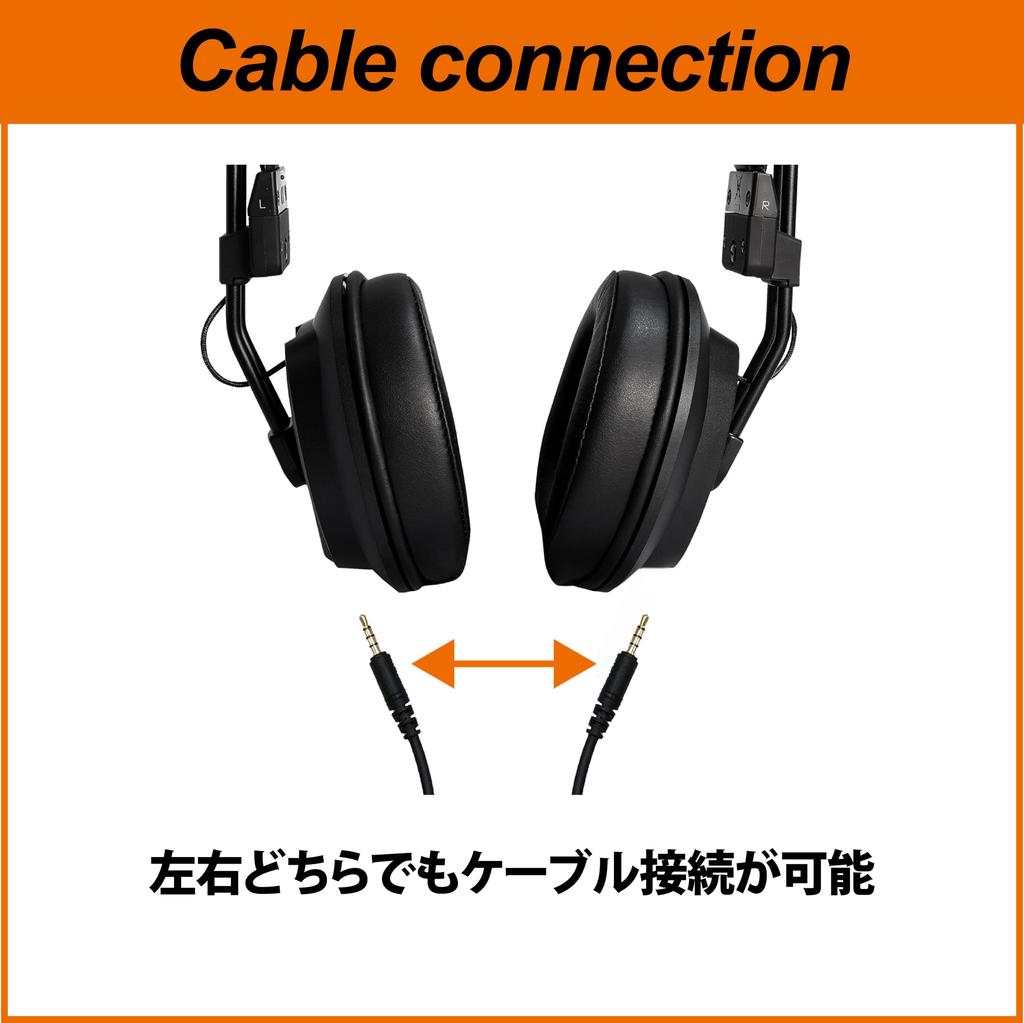 FOSTEX T50RPmk4CL Closed Dynamic RP Stereo Headphones with Drive Planar Diaphragm Drivers and Balanced Connections Full-Face
