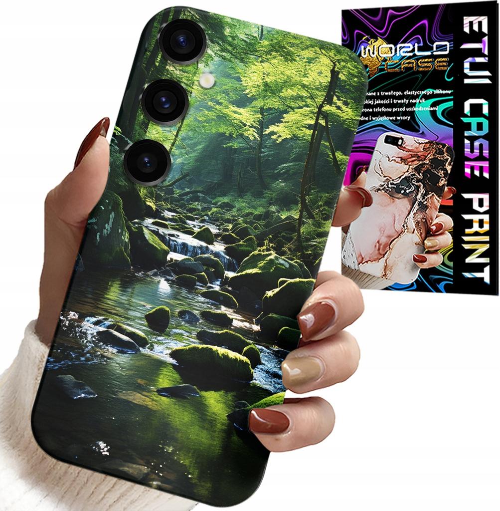Etui Do Samsung Galaxy A05S - Las Rzeka Strumień Przyroda Widoki