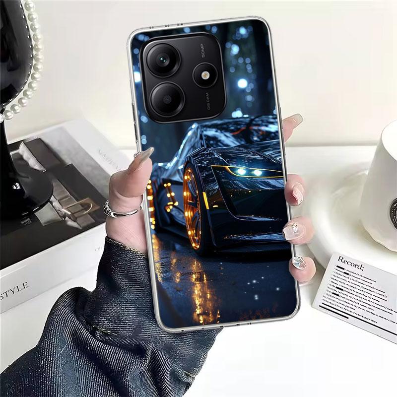 Cool Male Men Sports Cars Soft Phone Case For Xiaomi Redmi Note 15 14 14S 13 12 Pro Plus 12S 11 11S 11E 10 10S 11T 5G Fundas Coq