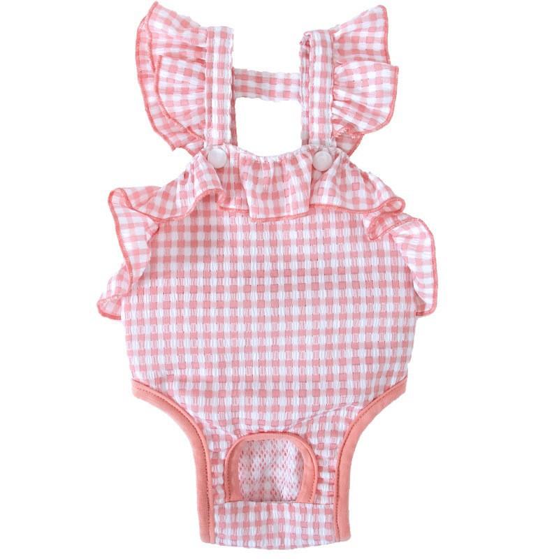 Dog belly pocket physiology pants washable dog diapers teddy menstruation safety pants anti-harassment pet supplies dog clothes