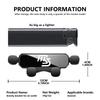 For Mazda Car Gravity Phone Holder GPS Stand Air Vent Clip Auto Accessories 3 6 CX5 2 CX3 CX9 MX5 RX8 Axela Demio Atenza MS