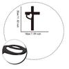 1pc Cross Sign Inspirational Metal Wall Art Religious Wall Decor Resurrection Wall Hanging Perfect Christian Faith Gift