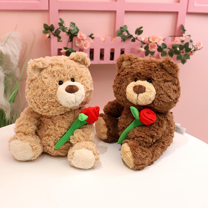 Theme Bear Teddy Plush Toy Doll Pillow Soft And Comfortable Valentines Gift Day