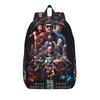 Mortal Kombat II Moive 2026 Classical Backpack Durable High School Business Daypack for Men Women Laptop Computer Shoulder Bag