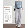 Women's Fashion Color-block Loose-Fit Sweatpants