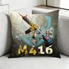 PUBGG MOBILE Game Pillow Case Square DoubleSided Sofa Cushion Cover Bedroom Bedside Pillow Gift