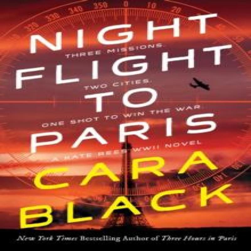 Night Flight To Paris by Cara Black Paperback Book 9781641295666