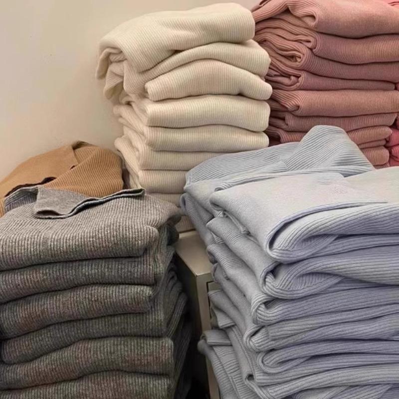 Autumn and Winter Slim Fit Turtleneck Knitted Sweater Women Tops Long Sleeve Casual Base Women's Sweaters Soft Warm Fashion Female Knitwears 25252