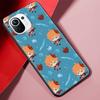 Cartoon Genshin Impact Case for Xiaomi Mi 11 Ultra 11T 10T 9T Pro Note 10 A2 9 8 Lite A3 CC9E 10S CC9 A1 Black Soft Phone Cover