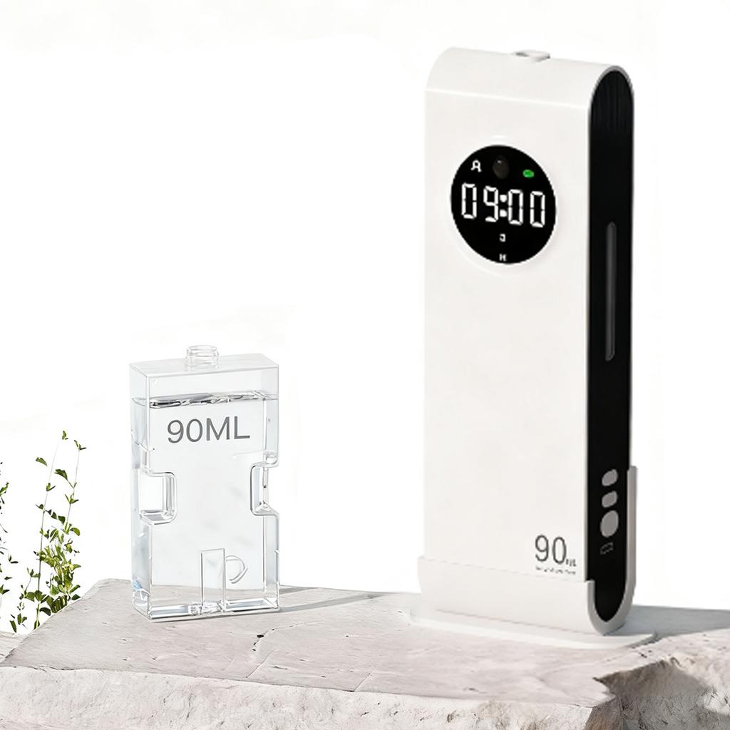 Air Humidifier 90ml with Night Lights Aromatherapy Diffuser with Smart Sensor Air Freshener for Home Bathroom Living Room Toilet