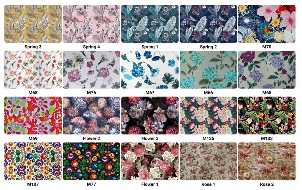 Kanapa sofa Sara Print Duo rozkładana wersalka spania bonell łóżko Family meble